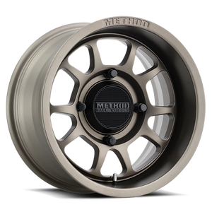 Method Race Wheels MR409 Bead Grip UTV Steel Grey 15x7 +38 5x114.3mm 72mm