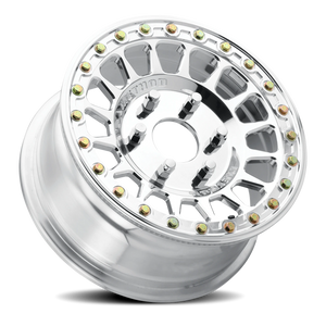 Method Race Wheels MR413 Beadlock UTV Polished 15x7 +38 6x139.7mm 78.3mm - Wheelwiz