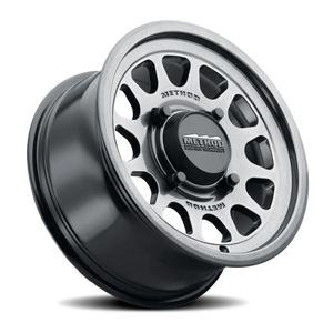 Method Race Wheels MR414 Bead Grip UTV Graphite 15x10 +25 4x136mm 106mm