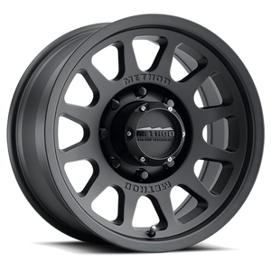 Method Race Wheels Bead Grip MR703 Matte Black 17x9 -12 8x165.1mm 130.81mm