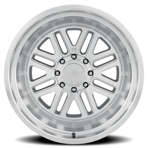 Method Race Wheels MR804 Machined Silver W/ Clear Coat 20x10 -18 8x165.1mm 121.3mm