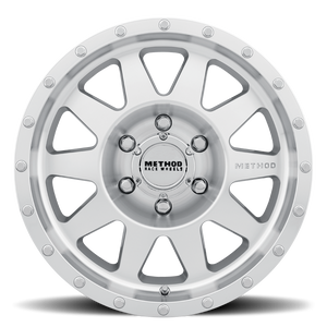 Method Race Wheels MR301 The Standard MACHINED - CLEAR COAT 18x9 +18 6x135mm 94mm - WheelWiz