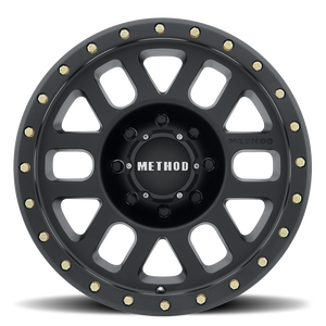 Method Race Wheels MR309 Grid MATTE BLACK 18x9 0 8x180mm 130.81mm - WheelWiz