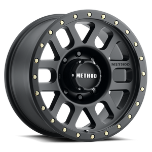 Method Race Wheels MR309 Grid MATTE BLACK 17x8.5 0 8x165.1mm 130.81mm - WheelWiz