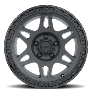 Method Race Wheels MR312 MATTE BLACK - GLOSS BLACK LIP 17x9 -12 5x127mm 71.5mm - WheelWiz