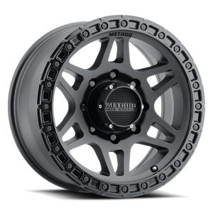 Method Race Wheels MR312 MATTE BLACK - GLOSS BLACK LIP 17x8.5 0 8x165.1mm 130.81mm - WheelWiz
