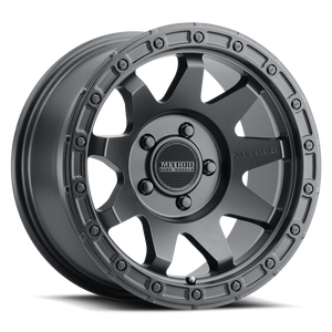 Method Race Wheels MR317 MATTE BLACK 17x8.5 0 5x127mm 71.5mm - WheelWiz