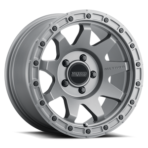 Method Race Wheels MR317 TITANIUM 20x9 +18 5x150mm 110.5mm - WheelWiz
