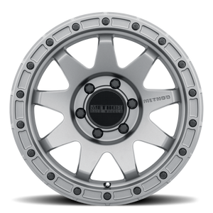 Method Race Wheels MR317 TITANIUM 18x9 +18 6x135mm 87mm - WheelWiz