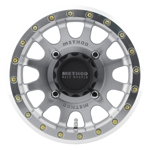 Method Race Wheels MR401 UTV Beadlock TITANIUM - MATTE BLACK RING 14x7 +13 4x136mm 106mm - WheelWiz