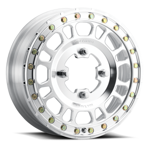 Method Race Wheels MR412 Beadlock Machined - Raw 15x5 +43 4x136mm 100mm - WheelWiz