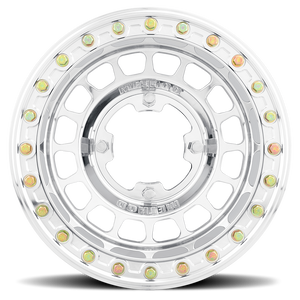 Method Race Wheels MR413 Beadlock POLISHED 15x10 +25 4x156mm 120mm - WheelWiz