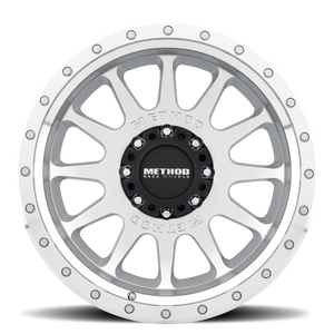 Method Race Wheels MR605 NV MACHINED - CLEAR COAT 20x10 -24 8x180mm 124.1mm - WheelWiz