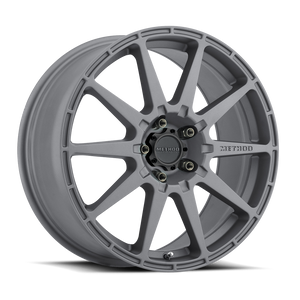Method Race Wheels MR501 RALLY TITANIUM 17x8 +42 5x114.3mm 67.1mm - WheelWiz