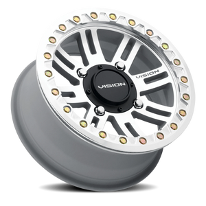 Vision Wheel 356 Machined 15x7 +38 4x156mm 131.1mm - Wheelwiz