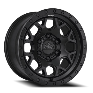 Reika R45 Satin Black 17x8.5 +18 6x139.7mm 106.1mm - Wheelwiz
