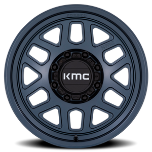 KMC KM451 MESA FORGED MONOBLOCK Metallic Blue 18x9 +18 8x165.1mm 125.1mm - Wheelwiz