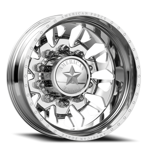 American Force N10 Commander DRW Polished 22.5x8.25 -145 8x210mm 154mm - Wheelwiz