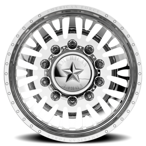 American Force N12 Brawn DRW Polished 22.5x8.25 -145 8x165.1mm 117mm - Wheelwiz