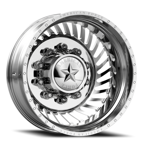 American Force N17 Vader DRW Polished 22.5x8.25 -145 8x165.1mm 122mm - Wheelwiz