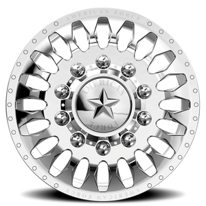 American Force N20 Massive DRW Polished 28x8.25 +152 10x225mm 170mm - Wheelwiz