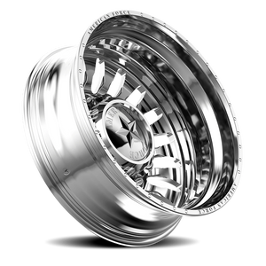 American Force N20 Massive DRW Polished 22.5x8.25 -145 10x225mm 170mm - Wheelwiz