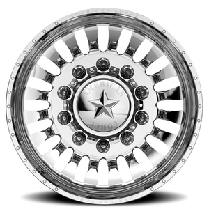 American Force N20 Massive DRW Polished 22.5x8.25 -145 10x225mm 170mm - Wheelwiz