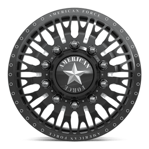 American Force AFW BUSINESS Gloss Black 22x8.25 10x225mm 170mm - Wheelwiz