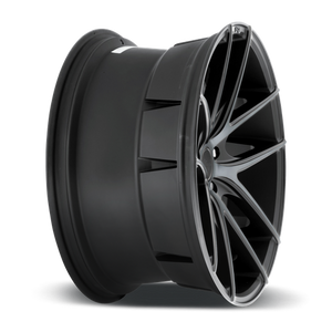 Niche M130 TARGA Matte Black Double Dark Tint 19x8.5 +35 5x114.3mm 72.6mm