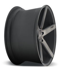 Niche M134 MILAN Matte Black Ddt Machined 19x8.5 +35 5x114.3mm 72.6mm