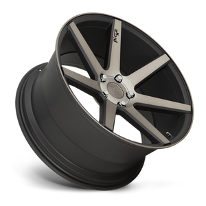Niche M150 VERONA Matte Black Machined 20x9 +25 5x112mm 66.6mm