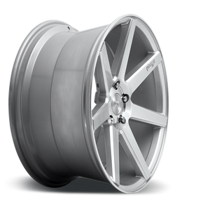 Niche M179 VERONA Gloss Silver Machined 20x10 +40 5x114.3mm 72.6mm