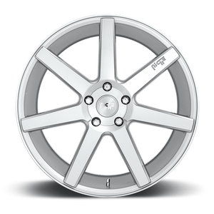Niche M179 VERONA Gloss Silver Machined 20x10.5 +27 5x112mm 66.6mm