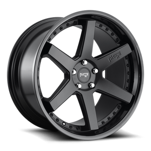 Niche M192 ALTAIR Gloss Black Matte Black 20x9 +18 5x115mm 71.5mm