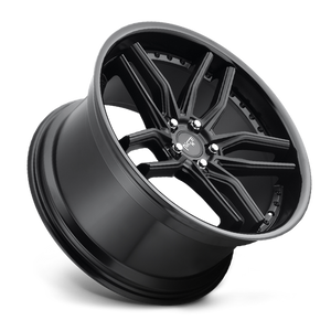 Niche M194 METHOS Gloss Black Matte Black 20x9 +35 5x114.3mm 72.6mm