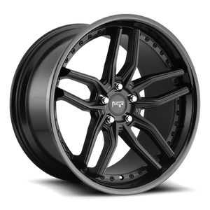 Niche M194 METHOS Gloss Black Matte Black 20x9 +35 5x114.3mm 72.6mm