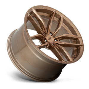 Niche M202 VOSSO Glossy Bronze Brushed 20x9 +35 5x114.3mm 72.6mm - Wheelwiz
