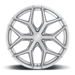 Niche M233 VICE SUV Gloss Silver Brushed 24x10 +30 6x135mm 87.1mm