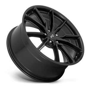 Niche M238 RAINIER Matte Black 18x8 +25 5x114.3mm 72.6mm