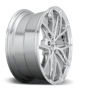 Niche M248 MISANO Chrome 22x9 +35 5x120mm 72.6mm - Wheelwiz