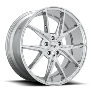 Niche M248 MISANO Chrome 22x9 +35 5x120mm 72.6mm - Wheelwiz