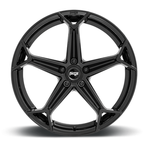 Niche N258 ARROW Gloss Black 20x9 +25 5x114.3mm 72.6mm