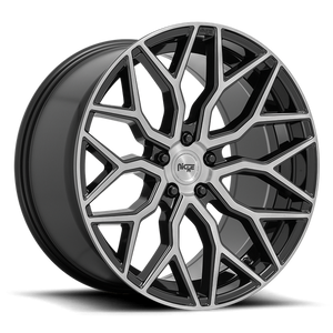 Niche M262 MAZZANTI Gloss Black Brushed Face 19x8.5 +35 5x114.3mm 72.6mm