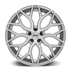 Niche M265 MAZZANTI Anthracite Brushed 22x10 +20 5x112mm 66.6mm