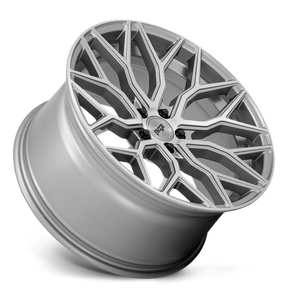 Niche M265 MAZZANTI Anthracite Brushed 22x10 +20 5x112mm 66.6mm