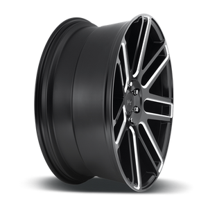Niche M096 ELAN Matte Black Milled 24x10 +25 5x139.7mm 78.1mm - WheelWiz