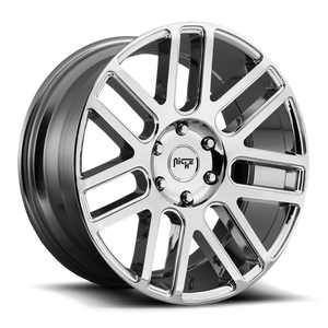Niche M098 ELAN Chrome Plated 24x10 +30 6x139.7mm 78.1mm - WheelWiz