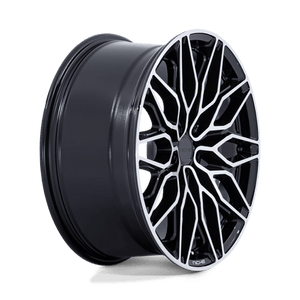 Niche NC277 CALABRIA 5 Gloss Black Machined 20x10.5 +38 5x112mm 66.6mm - Wheelwiz