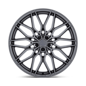 Niche NC277 CALABRIA 5 Matte Gunmetal 20x9 +27 5x112mm 66.6mm - Wheelwiz