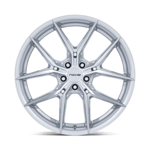Niche NC279 PRODIGY 5 Silver W/ Machined Face 22x9 +38 5x114.3mm 72.6mm